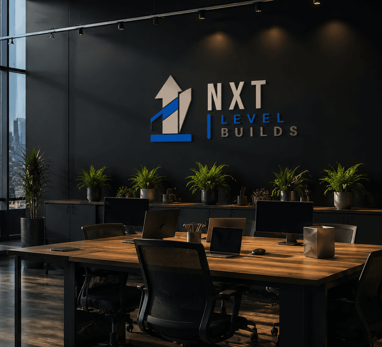 NXT Level Builds office
