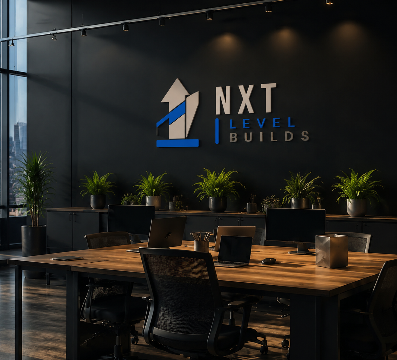 NXT Level Builds office